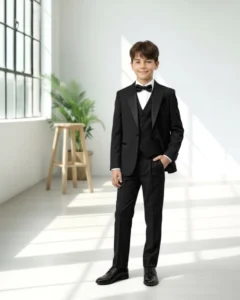 Crno ROYAL odelo za dečake