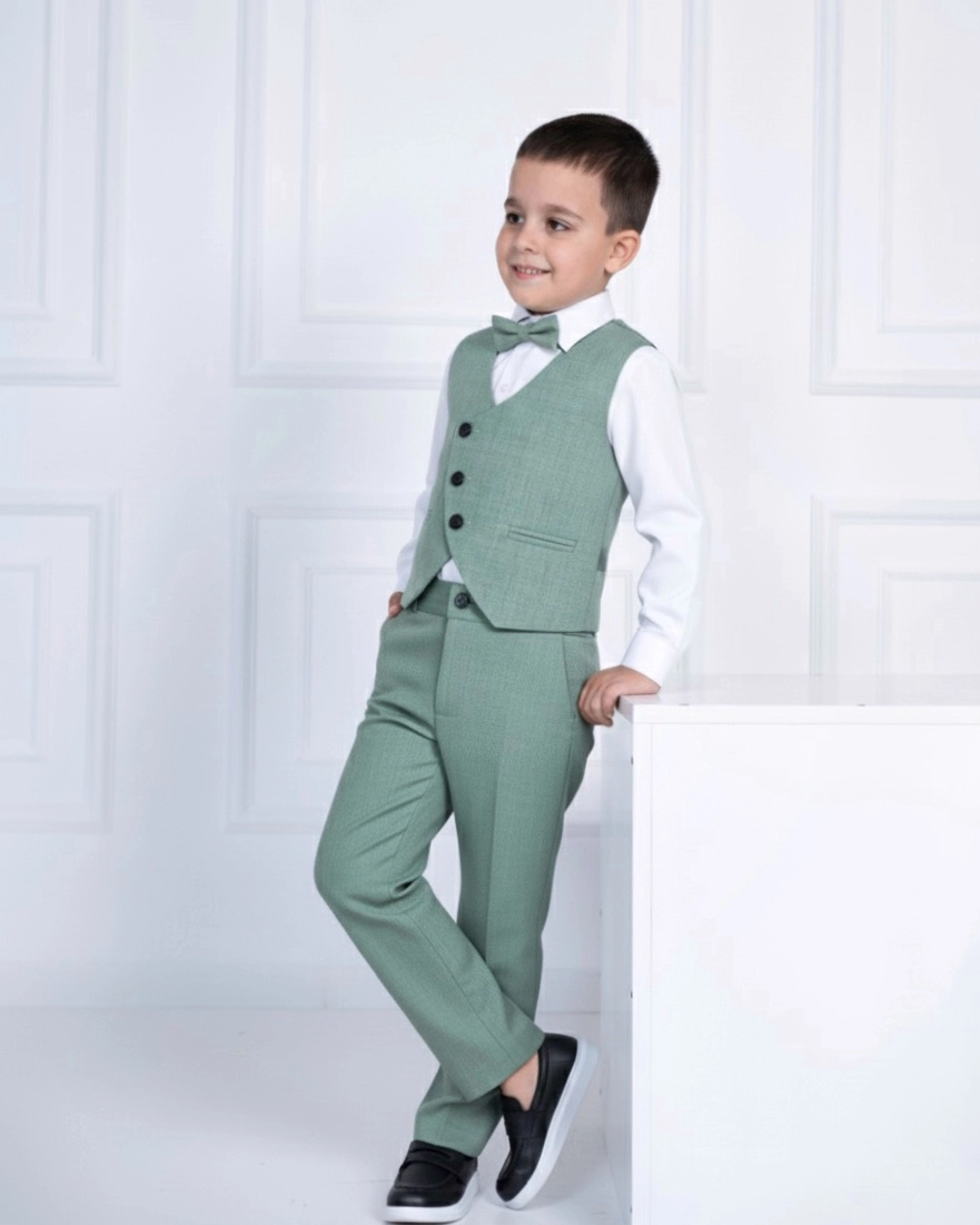 IMG_2033 Zeleni komplet sa kosim kopčanjem - Slika 1