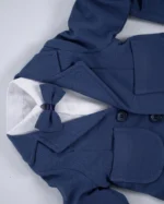 Svetlo teget/indigo bebi odelo bez prsluka - Slika 5