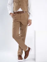 Braon komplet sa kosim kopčanjem - Slika 4