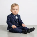 Teget odelo na PRUGE za bebe i dečake - Slika 3