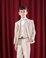 Bež odelo na PRUGE za bebe i dečake - Slika 8