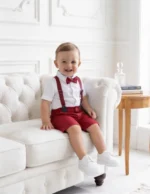 LETNJI bordo komplet sa tregerima