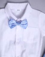 Svečani karirani komplet za bebe - Slika 5