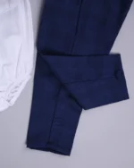 Svečani karirani komplet za bebe - Slika 3