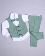 Svečani kompleti sa prslukom za bebe dečake - Slika 3