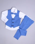 Svečani kompleti sa prslukom za bebe dečake - Slika 5