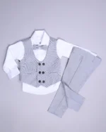 Svečani kompleti sa prslukom za bebe dečake - Slika 4