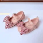 Puder roze baletanke za bebe i devojčice