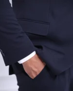 Teget muško trodelno odelo - Slika 5